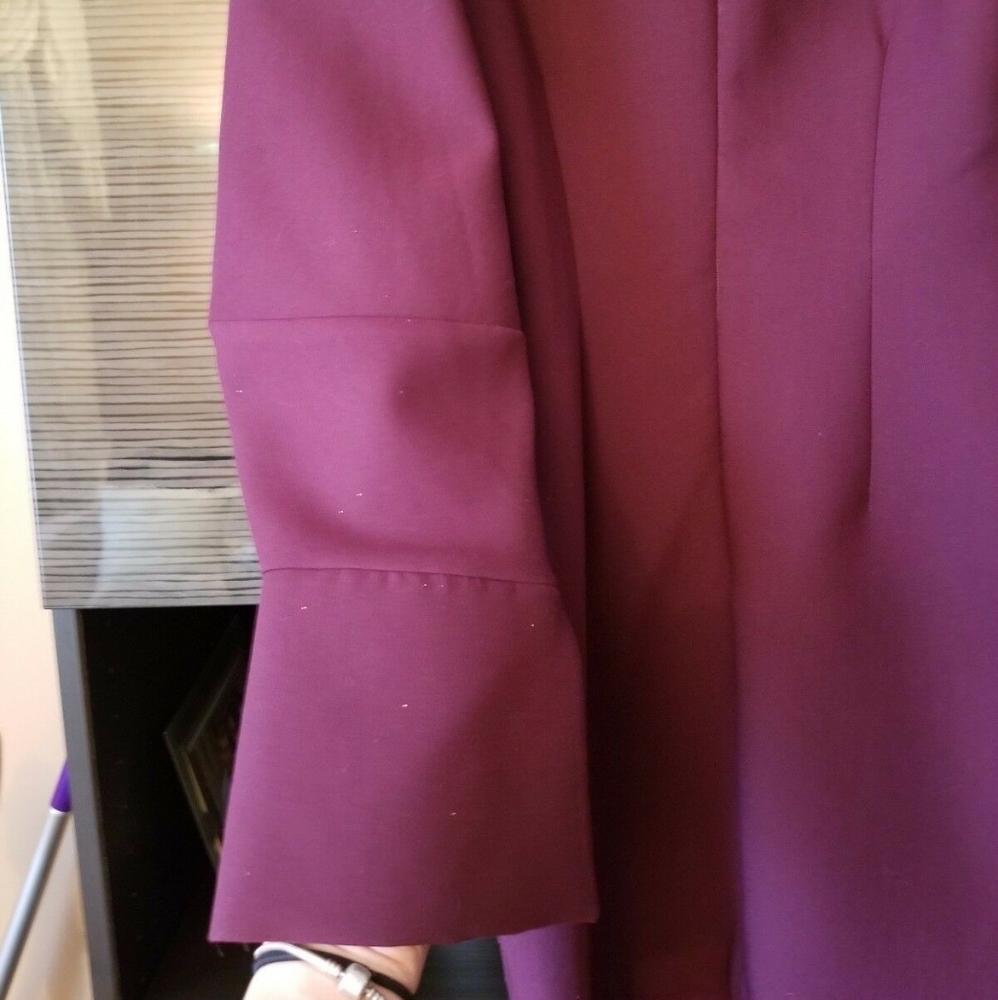 Just Women burgundy dress size 38. - Picture 6 of 6